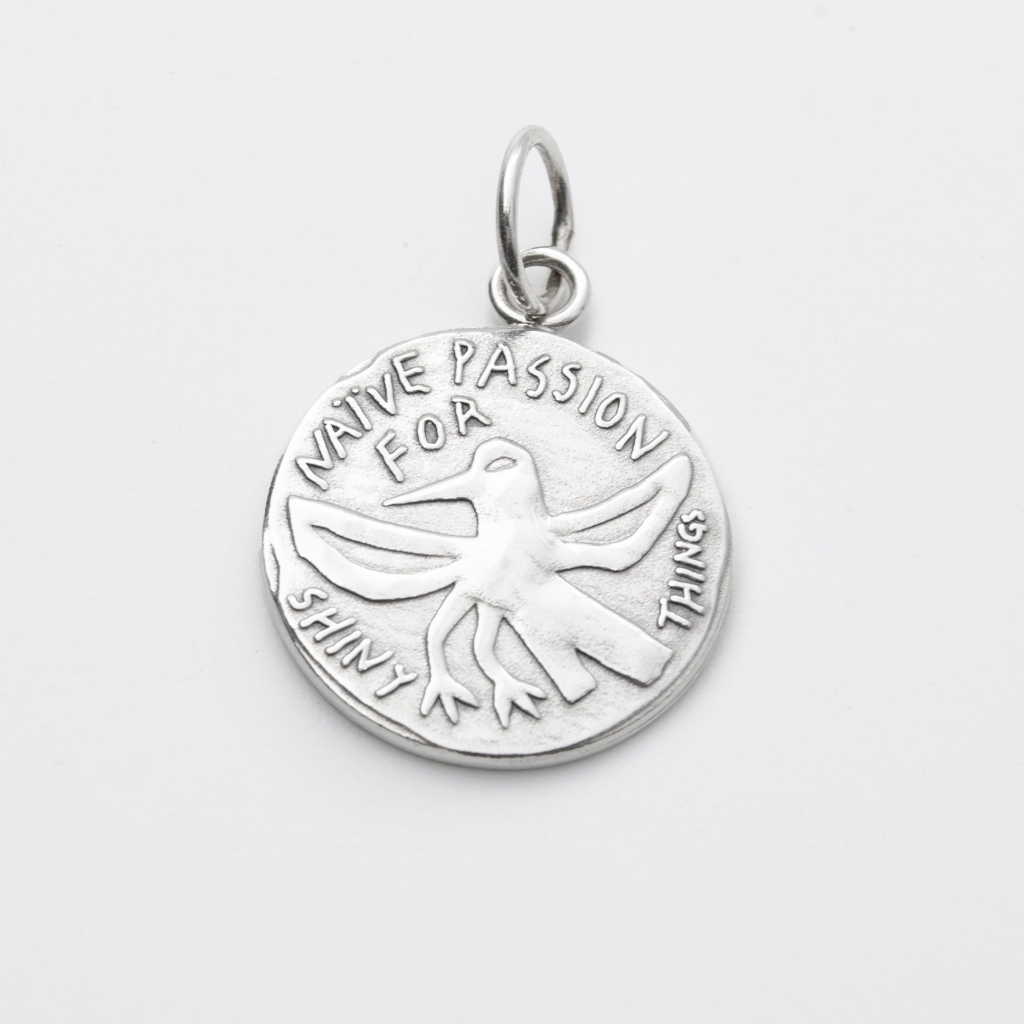 Magpie "naive passion for shiny things” Pendant, Silver-Ringe og Halskæder-O.P. Jewellery-Motorious Copenhagen