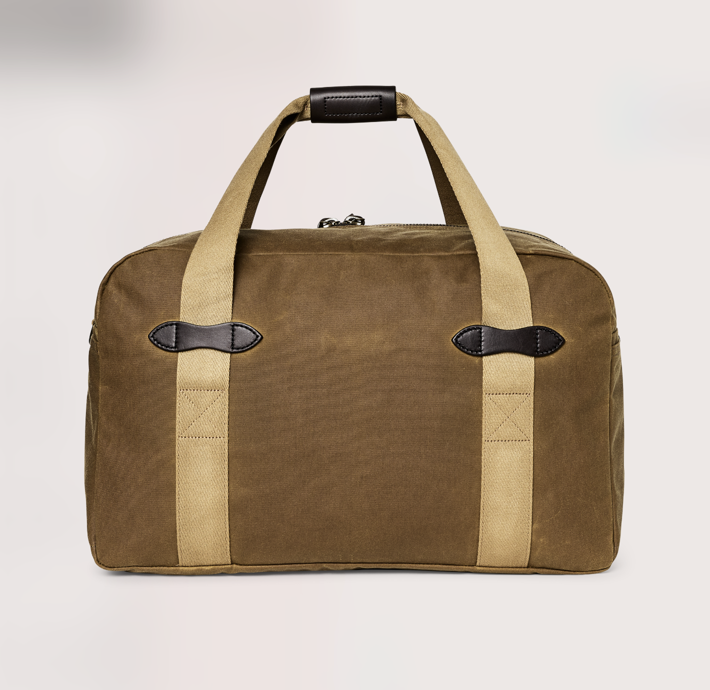 Medium Tin Cloth Duffle Bag, Dark Tan-Tasker-Filson 1897-Motorious Copenhagen