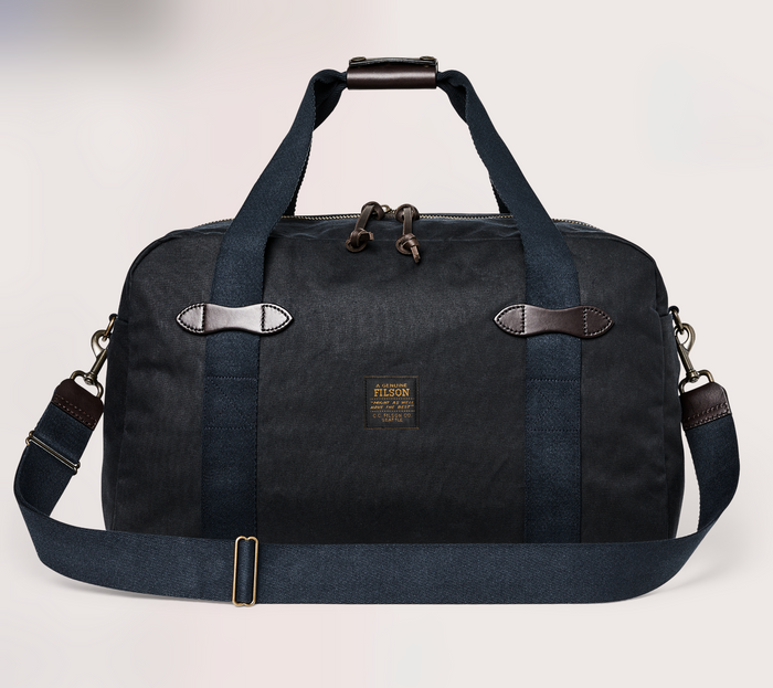 Medium Tin Cloth Duffle Bag, Navy-Tasker-Filson 1897-Motorious Copenhagen