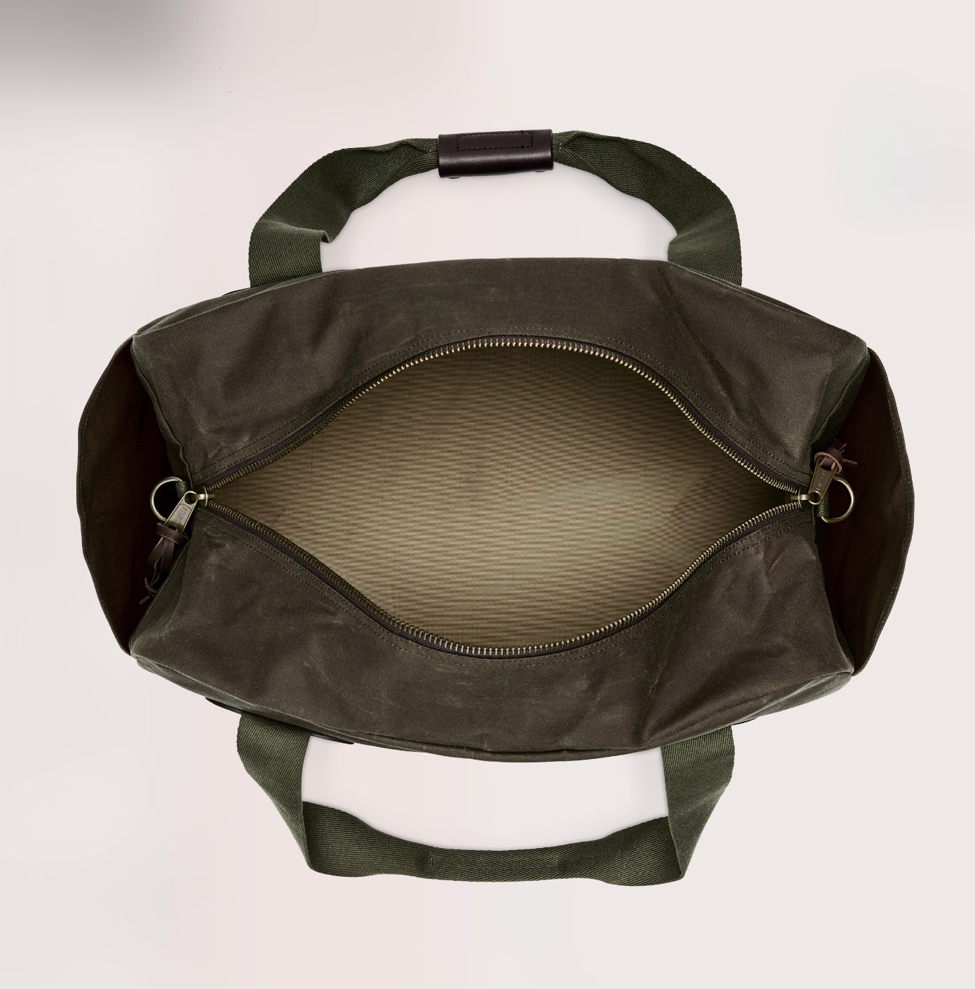 Medium Tin Cloth Duffle Bag, Otter Green-Tasker-Filson 1897-Motorious Copenhagen