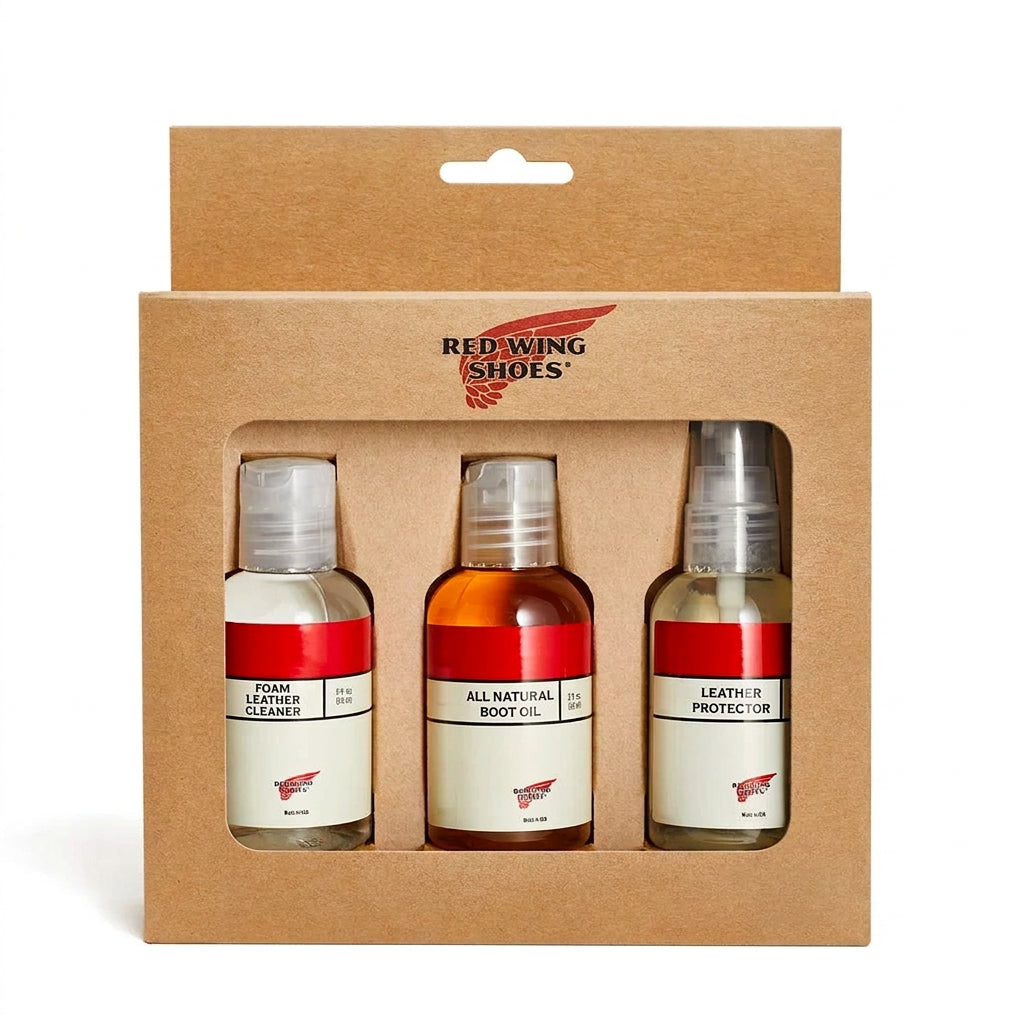 Mini Care Kit #1, Item no. 98017-Støvlepleje og læderfedt-Red Wing Shoes-Motorious Copenhagen