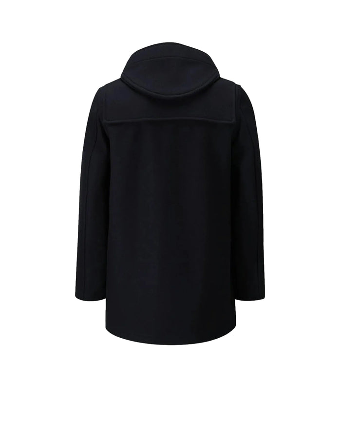 Morris Duffle Coat, Mid-Length, Navy Black Watch-Jakker-Gloverall-Motorious Copenhagen
