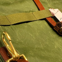 Motorcycle duffle bag / Sissy bar bag, Cotton, Olive-Tasker-Kalos and Sons-Motorious Copenhagen