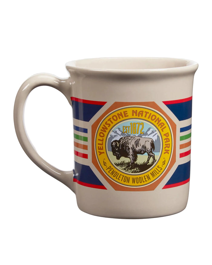 National Park Coffee Mug, Taupe Yellowstone-Krus-Pendleton-Motorious Copenhagen