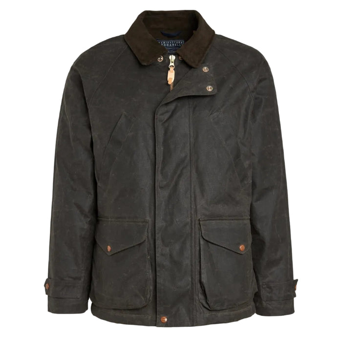 New Caban, Wool padding lining, Chocolate-Jakker-Manifattura Ceccarelli-Motorious Copenhagen