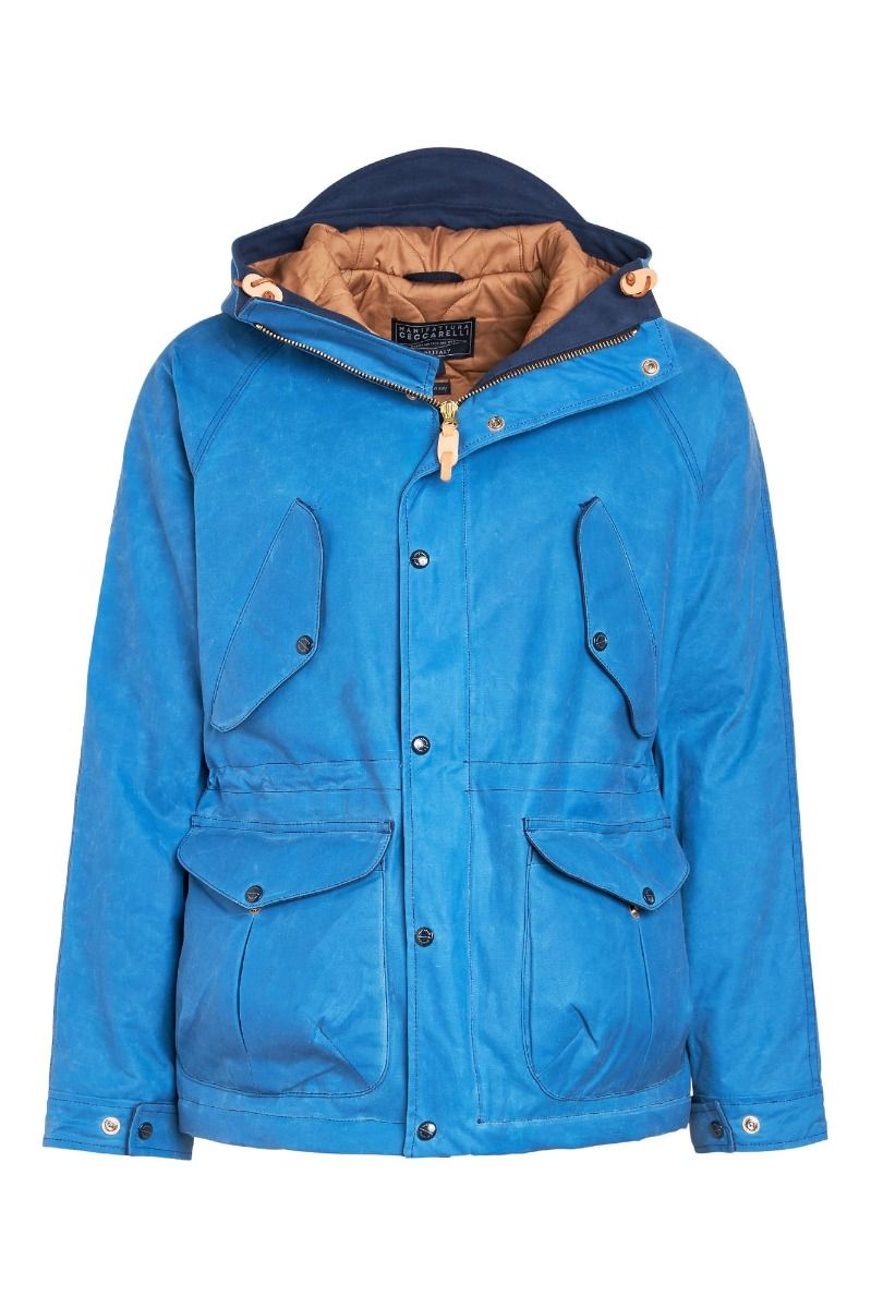 New Fisherman Parka, MidBlue-Jakker-Manifattura Ceccarelli-Motorious Copenhagen