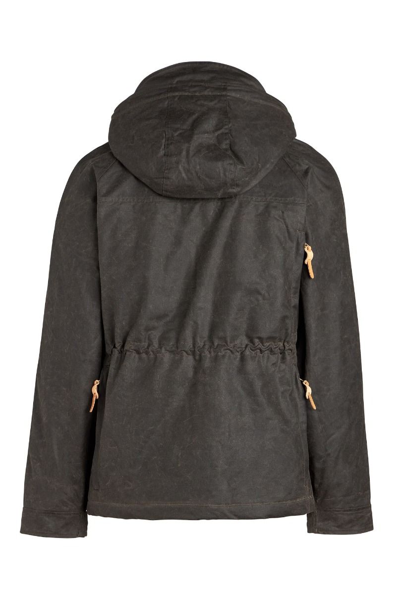 New Fisherman Parka, Wool padding lining, Chocolate-Jakker-Manifattura Ceccarelli-Motorious Copenhagen