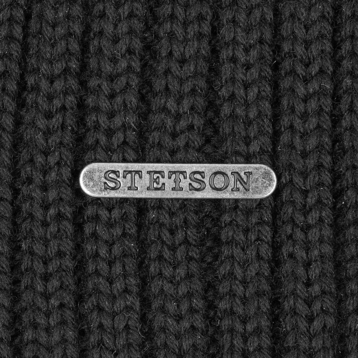 Northport Beanie, Knit Merino Wool, Black-Huer og Beanies-Stetson-Motorious Copenhagen
