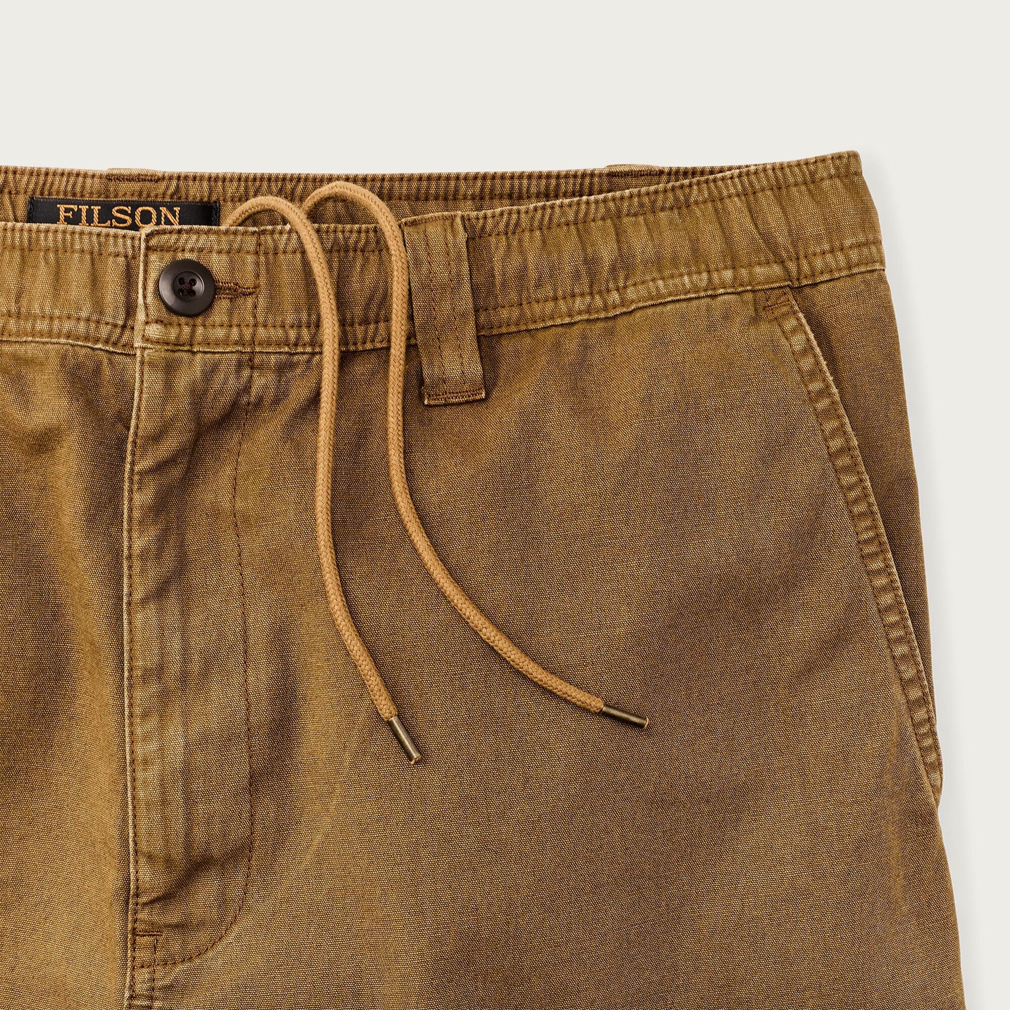 Oakville Canvas Shorts, Bronze Brown-Shorts-Filson 1897-Motorious Copenhagen