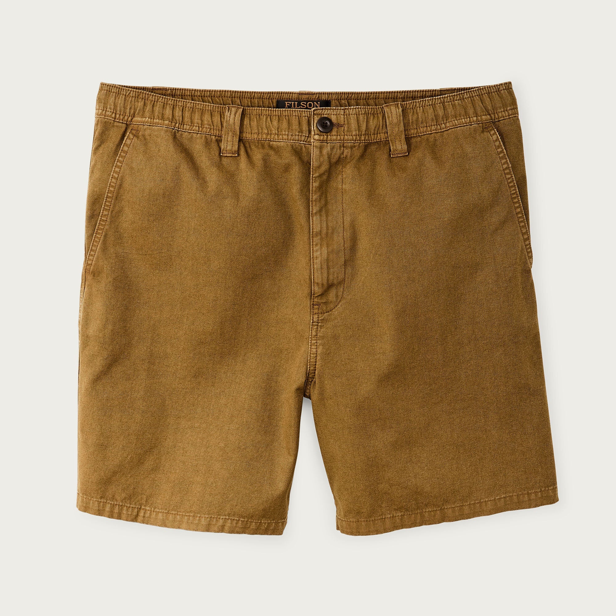 Oakville Canvas Shorts, Bronze Brown-Shorts-Filson 1897-Motorious Copenhagen