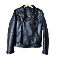 'One For The Road' Jacket, Black Tea-Core Leather - Shangri-La x Eat Dust-Jakker-Shangri-La Heritage-Motorious Copenhagen