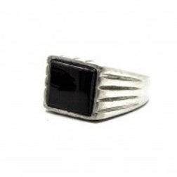 Onyx Pewter Ring-Ringe og Halskæder-Black Pearl Creations-Motorious Copenhagen