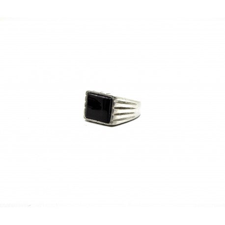 Onyx Pewter Ring-Ringe og Halskæder-Black Pearl Creations-Motorious Copenhagen