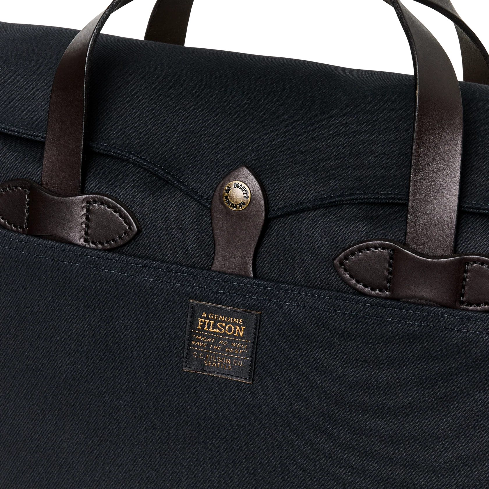 Original Briefcase, Rugged Twill, Navy-Tasker-Filson 1897-Motorious Copenhagen