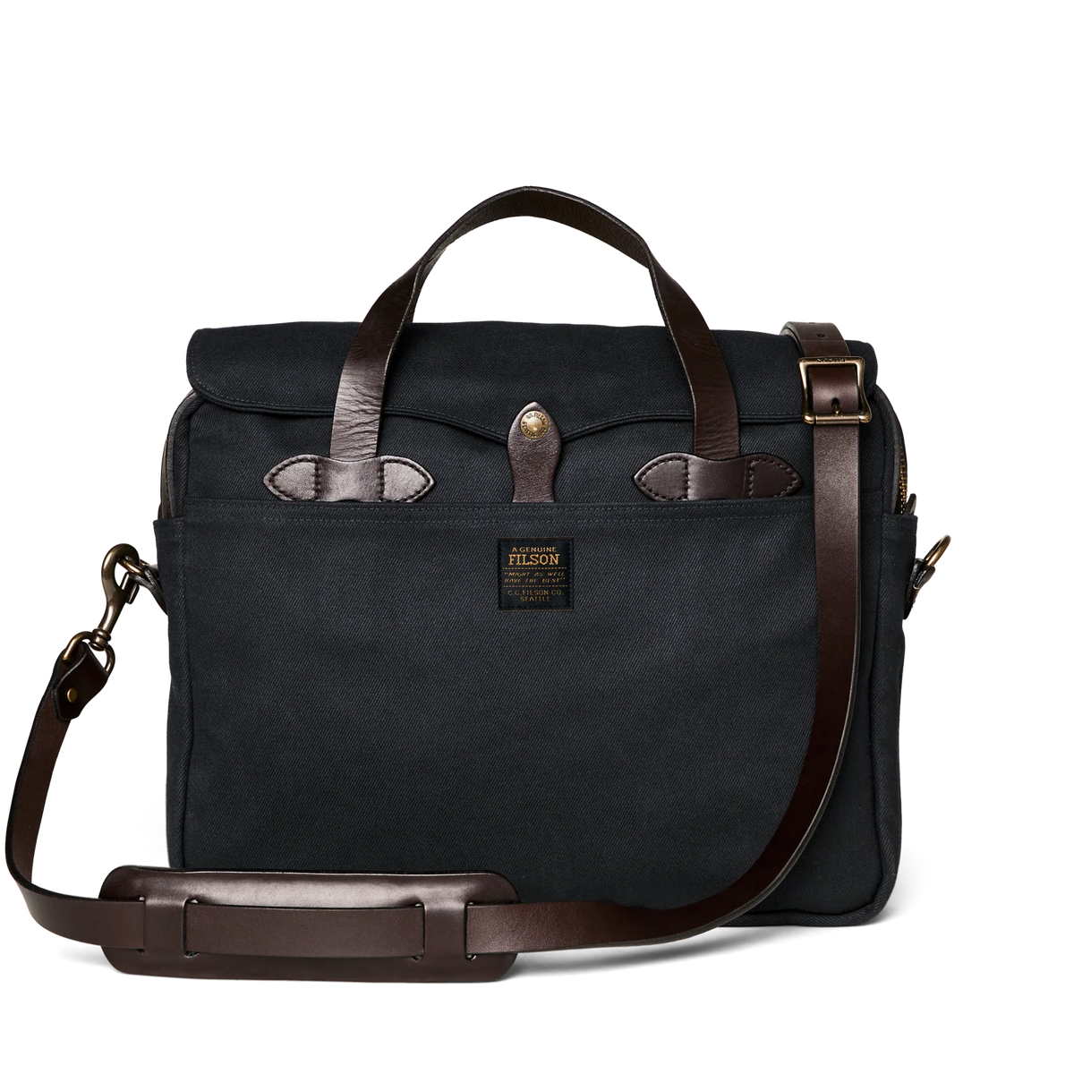 Original Briefcase, Rugged Twill, Navy-Tasker-Filson 1897-Motorious Copenhagen