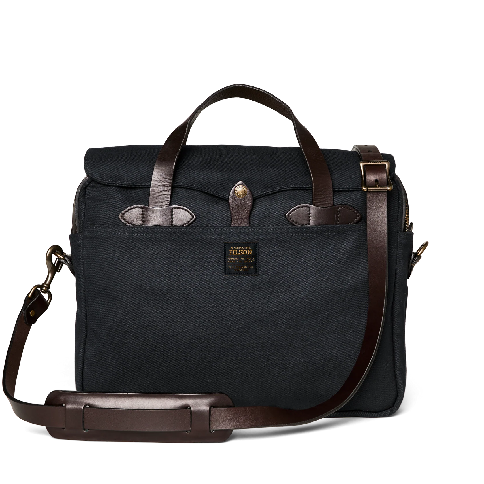Original Briefcase, Rugged Twill, Navy-Tasker-Filson 1897-Motorious Copenhagen