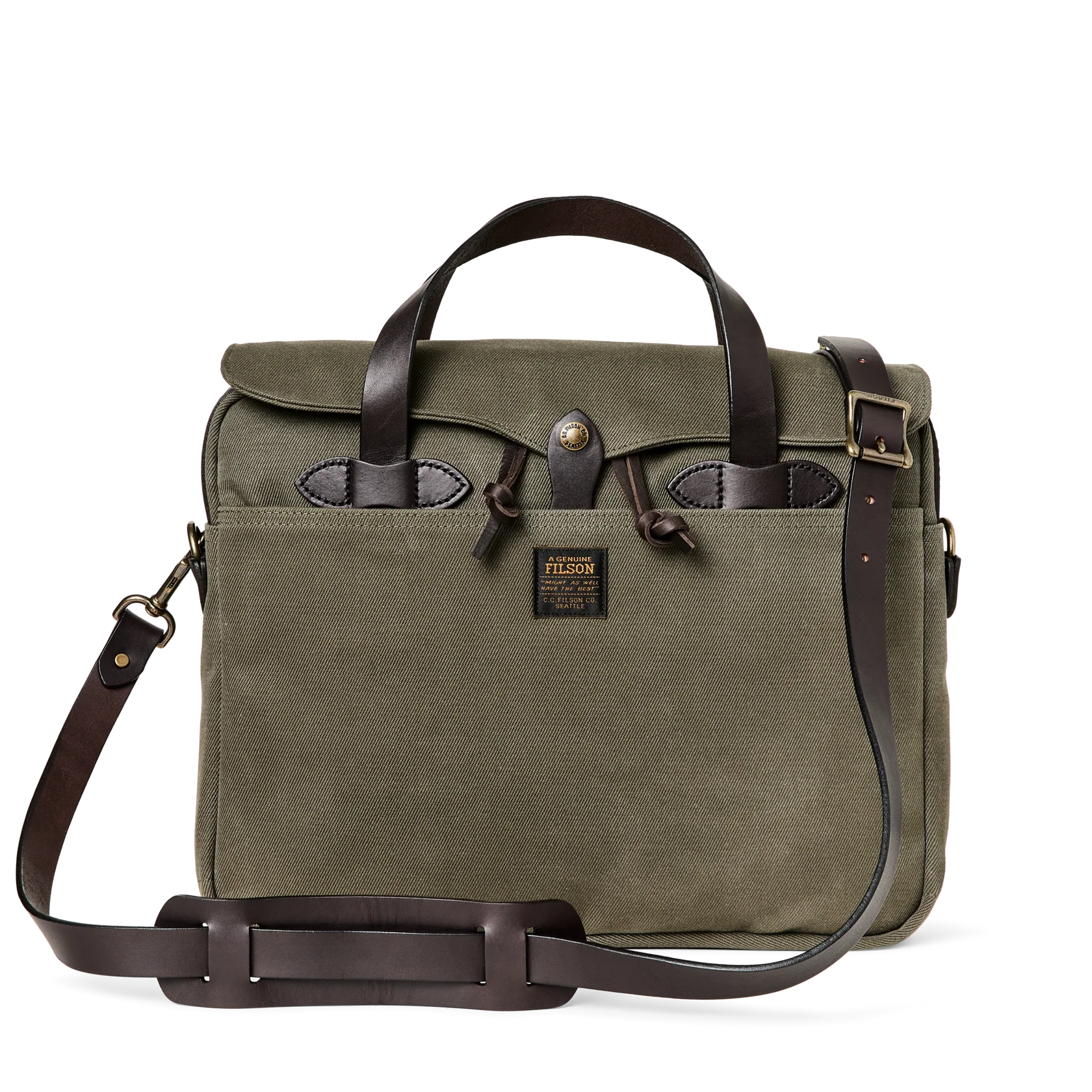 Original Briefcase, Rugged Twill, Ottergreen-Tasker-Filson 1897-Motorious Copenhagen