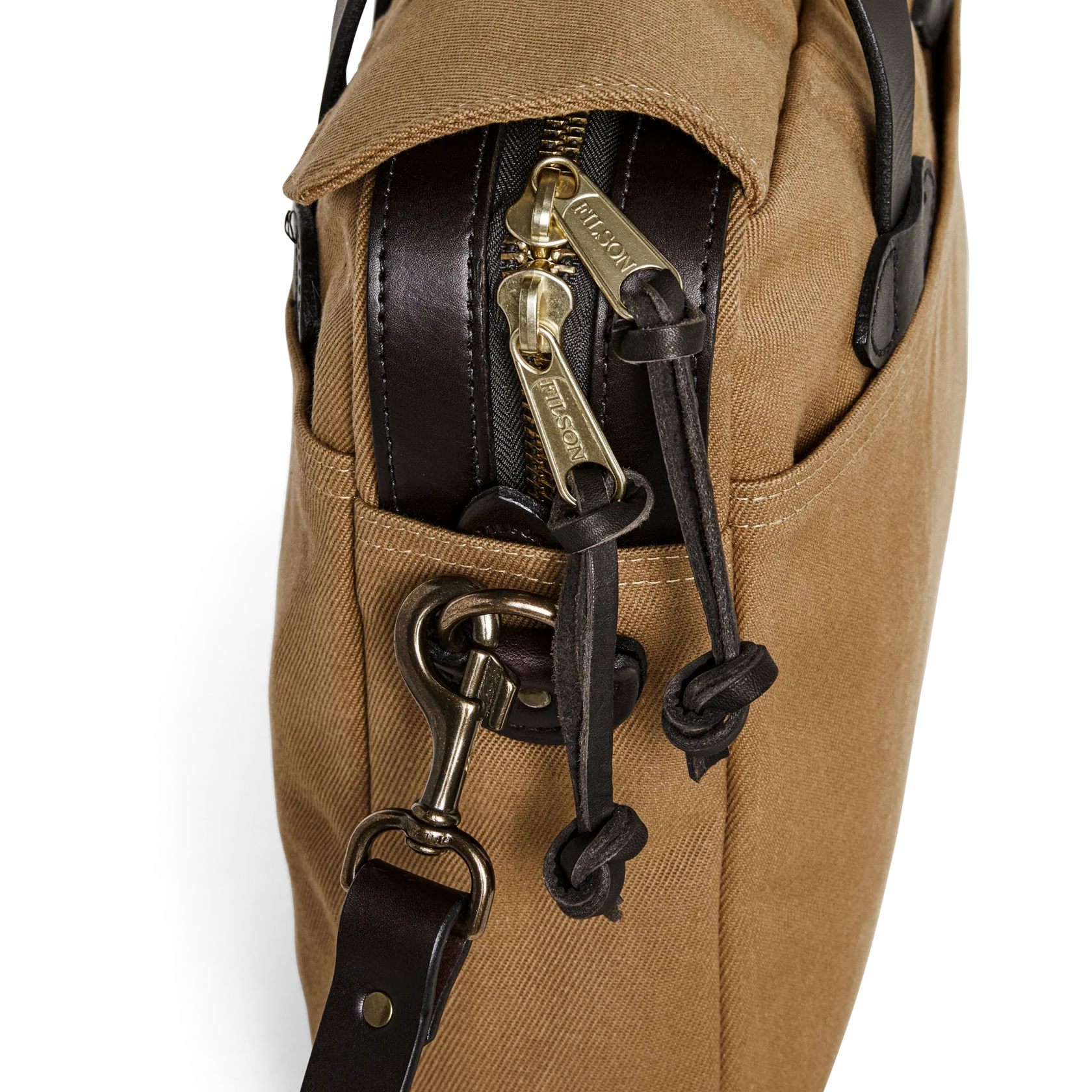 Original Briefcase, Rugged Twill, Tan-Tasker-Filson 1897-Motorious Copenhagen