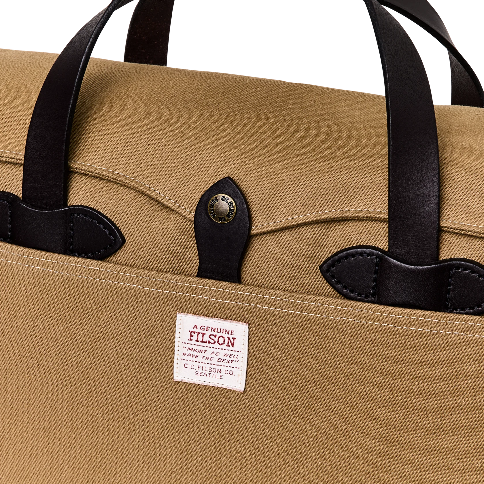 Original Briefcase, Rugged Twill, Tan-Tasker-Filson 1897-Motorious Copenhagen