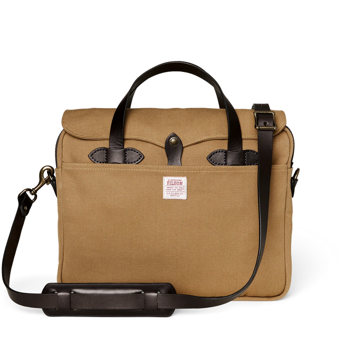 Original Briefcase, Rugged Twill, Tan-Tasker-Filson 1897-Motorious Copenhagen
