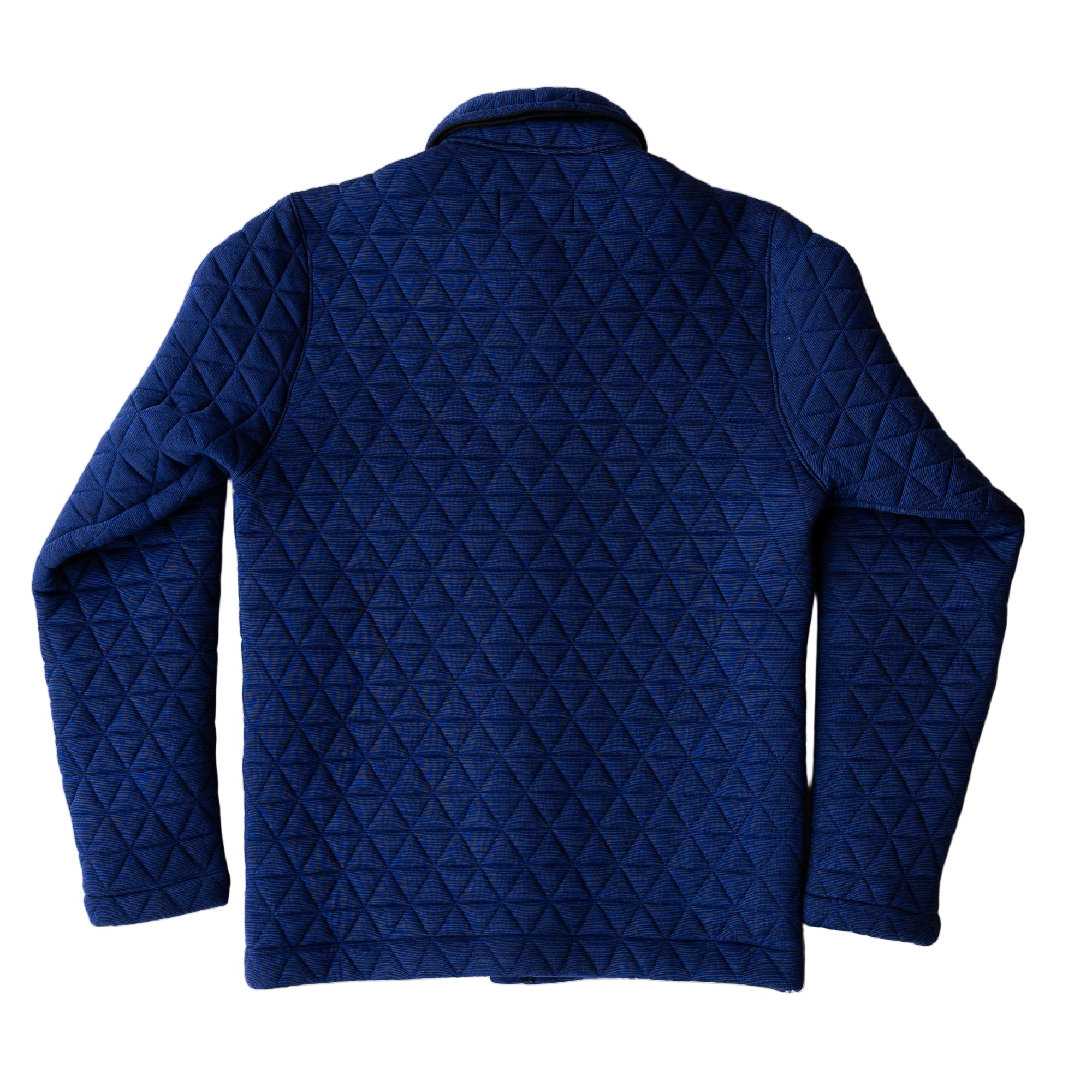 Overshirt 'Made in Denmark', Triangle Fabric, Blå-Jakker-Klaus Samsøe-Motorious Copenhagen