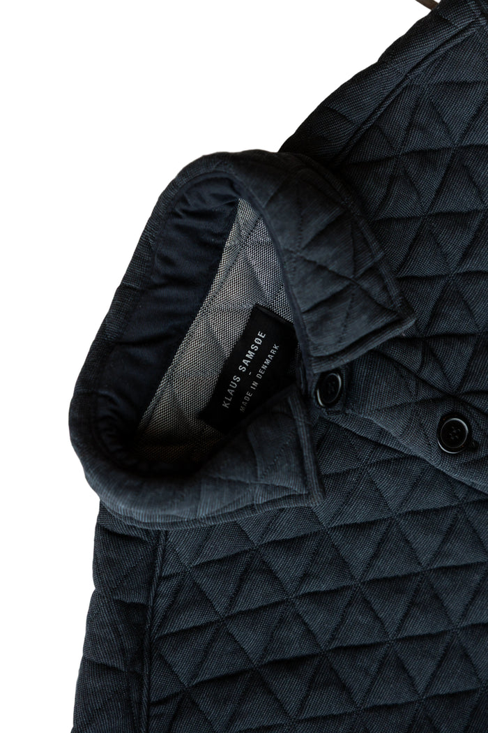 Overshirt 'Made in Denmark', Triangle Fabric, Grå-Jakker-Klaus Samsøe-Motorious Copenhagen