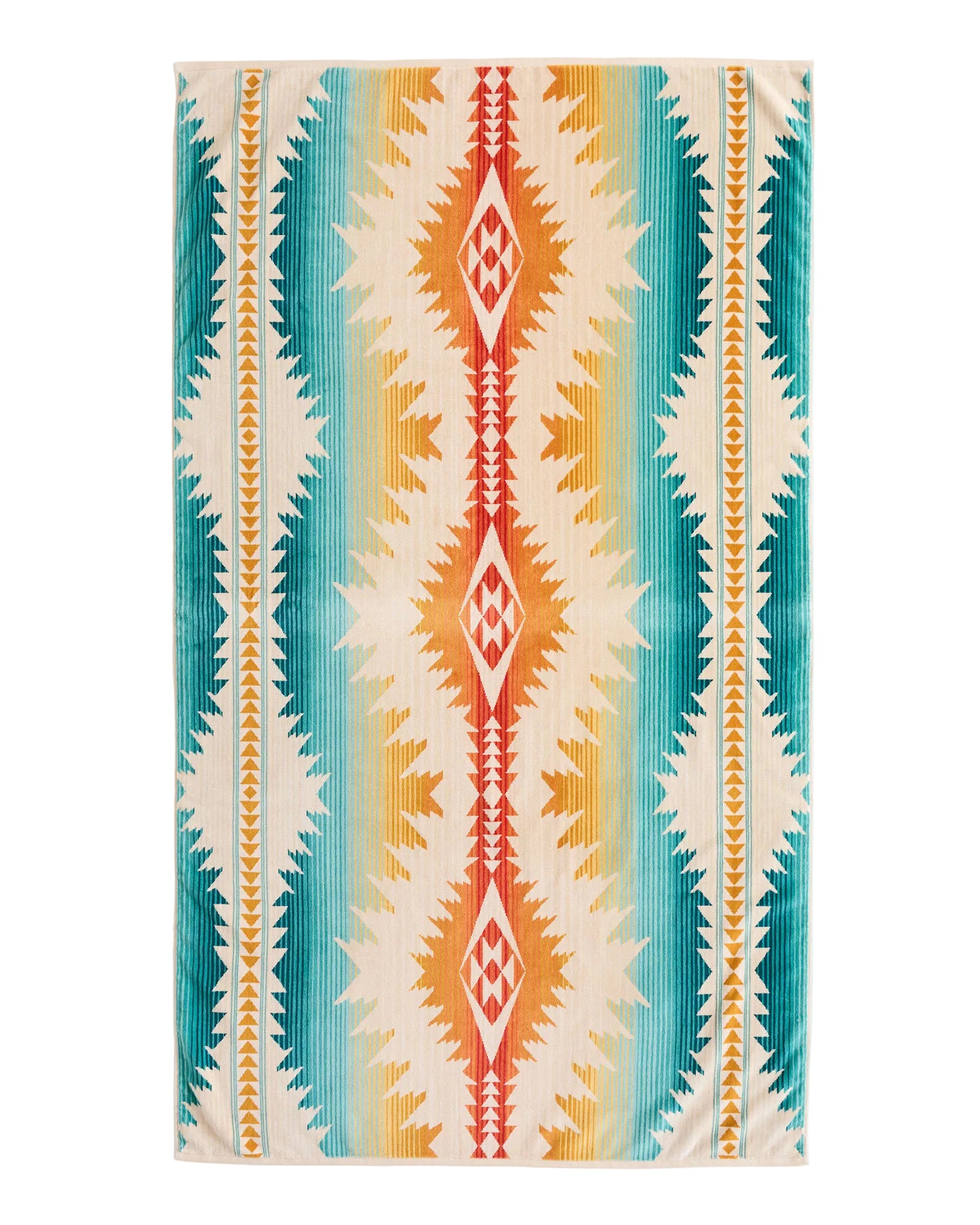 Oversized Jacquard Spa Towel, Sunset Pass-Håndklæder-Pendleton-Motorious Copenhagen