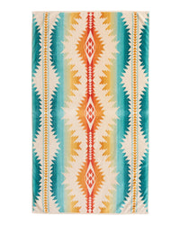 Oversized Jacquard Spa Towel, Sunset Pass-Håndklæder-Pendleton-Motorious Copenhagen