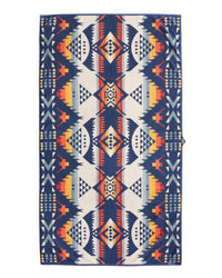 Oversized Spa Towel, Nehalem Navy-Håndklæder-Pendleton-Motorious Copenhagen