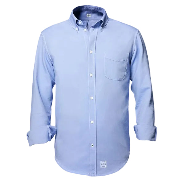 Oxford Shirt, Blue-Skjorter-Dunville-Motorious Copenhagen