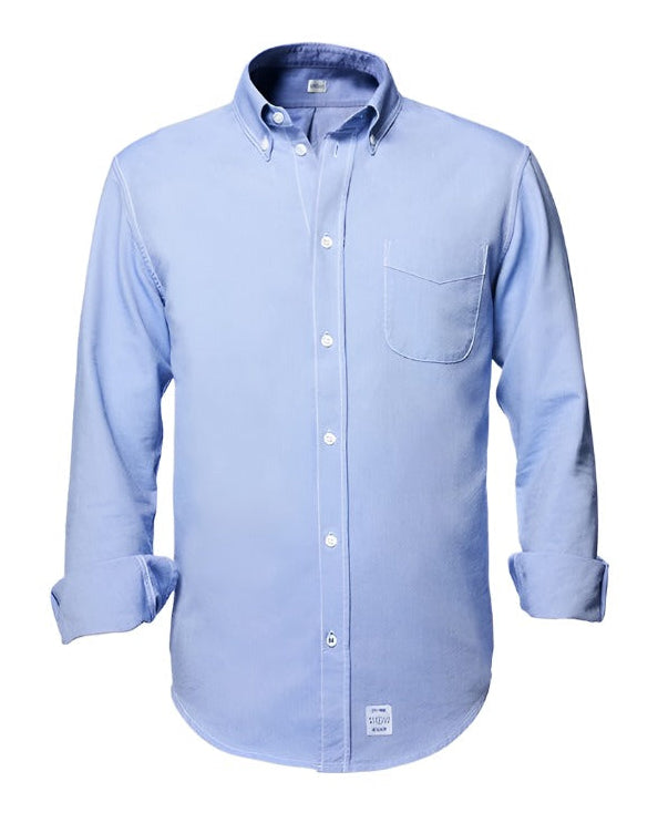Oxford Shirt, Blue-Skjorter-Dunville-Motorious Copenhagen