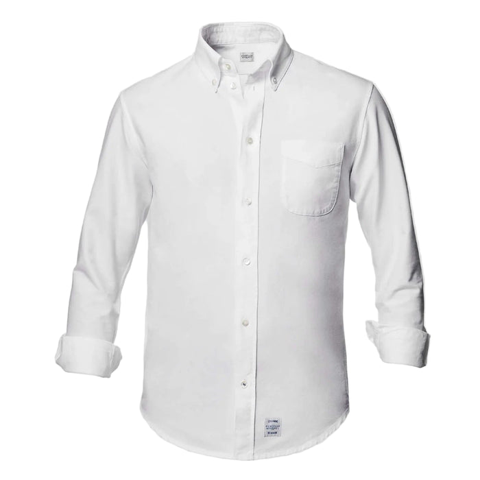 Oxford Shirt, White-Skjorter-Dunville-Motorious Copenhagen