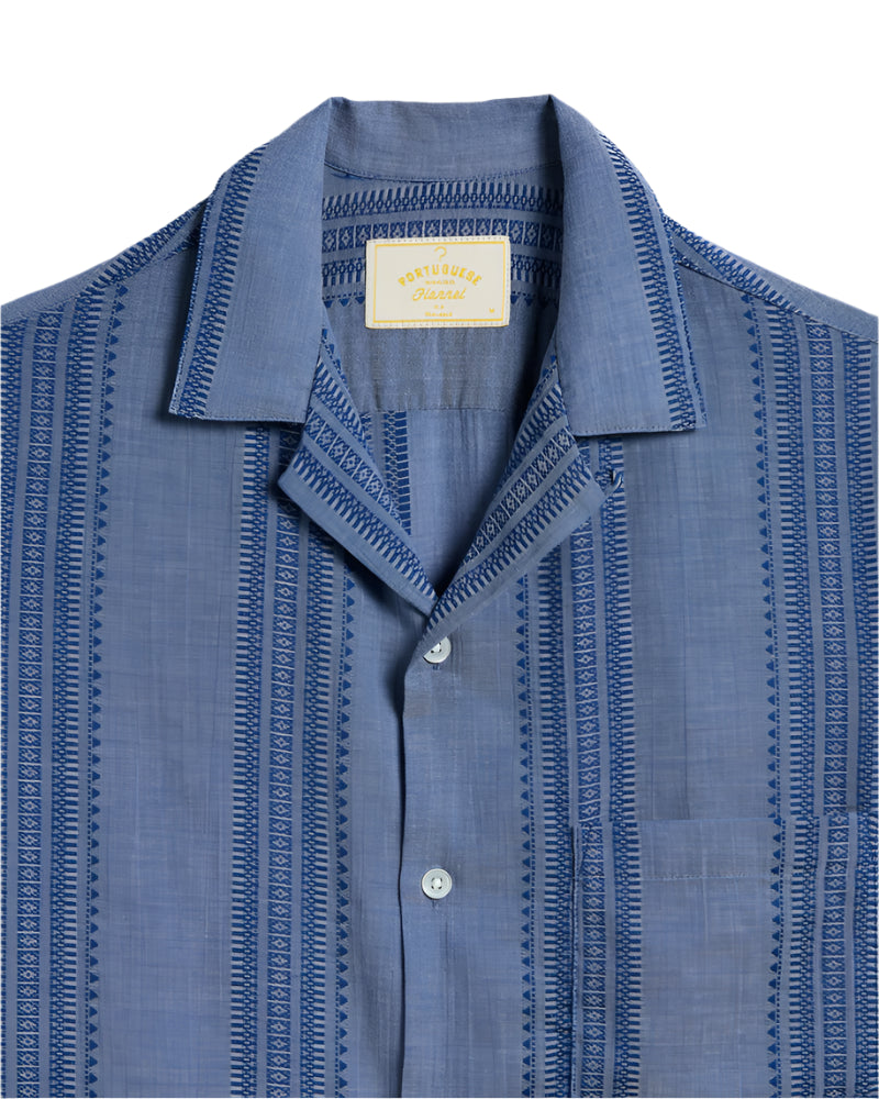 Pacific Shirt, Indigo-Skjorter-Portuguese Flannel-Motorious Copenhagen