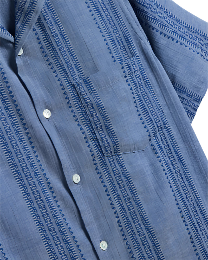 Pacific Shirt, Indigo-Skjorter-Portuguese Flannel-Motorious Copenhagen