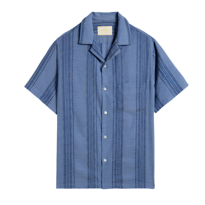 Pacific Shirt, Indigo-Skjorter-Portuguese Flannel-Motorious Copenhagen