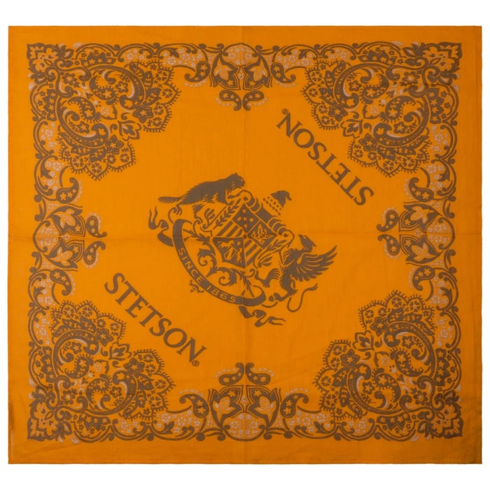 Paisley Bandana, Yellow-Halstørklæder-Stetson-Motorious Copenhagen