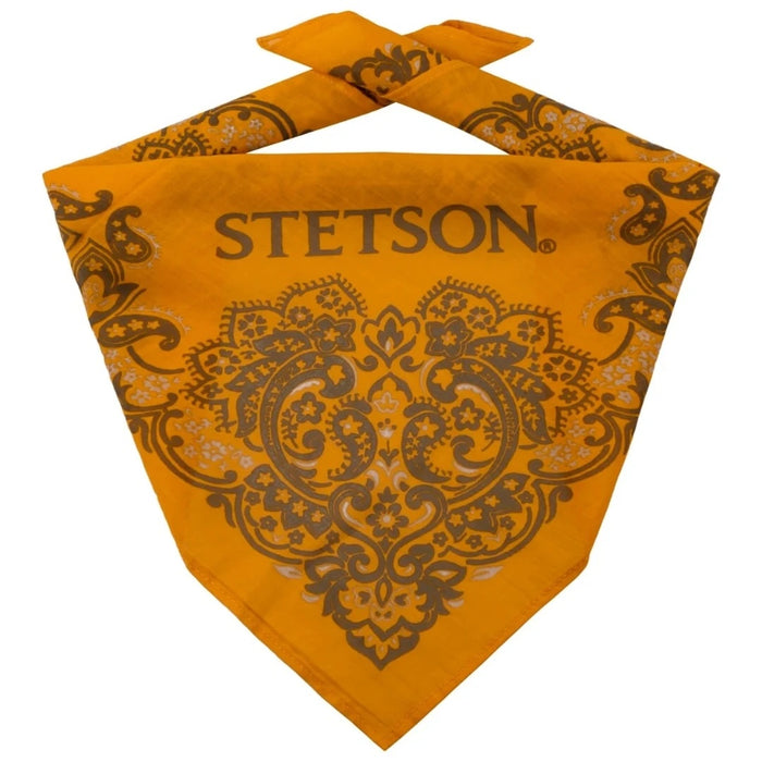 Paisley Bandana, Yellow-Halstørklæder-Stetson-Motorious Copenhagen