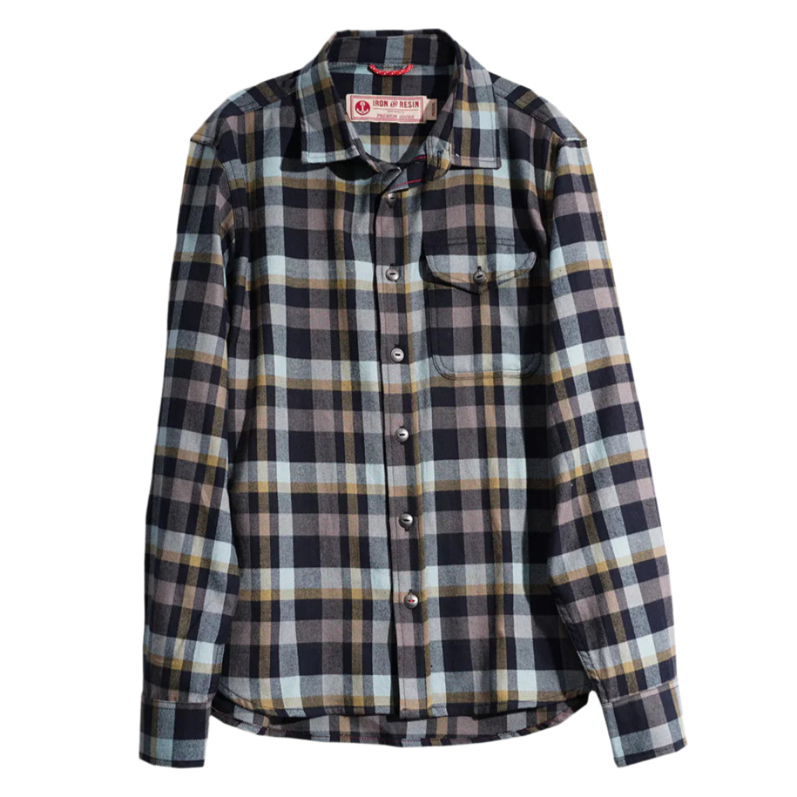 Palmer Shirt, Navy-Skjorter-Iron & Resin-Motorious Copenhagen