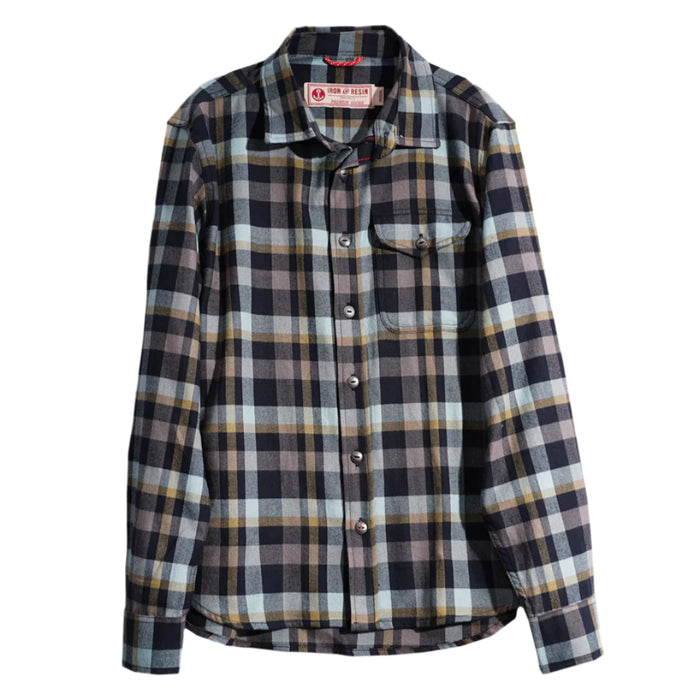 Palmer Shirt, Navy-Skjorter-Iron & Resin-Motorious Copenhagen