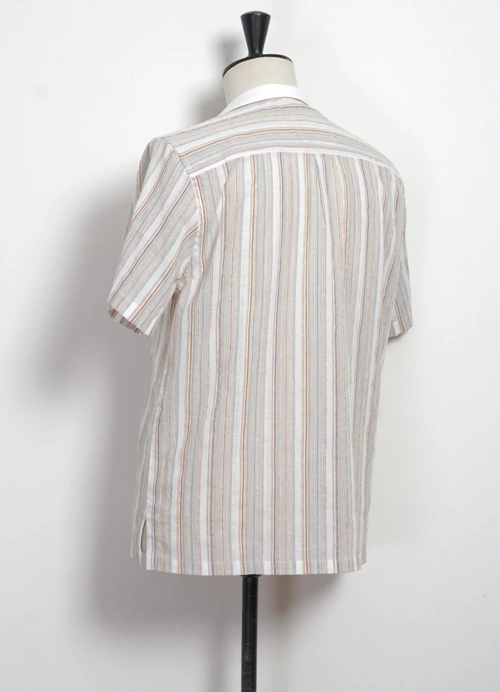 Philip, Short Sleeve Pull-On Shirt, Vanilla-Skjorter-Hansen Garments-Motorious Copenhagen