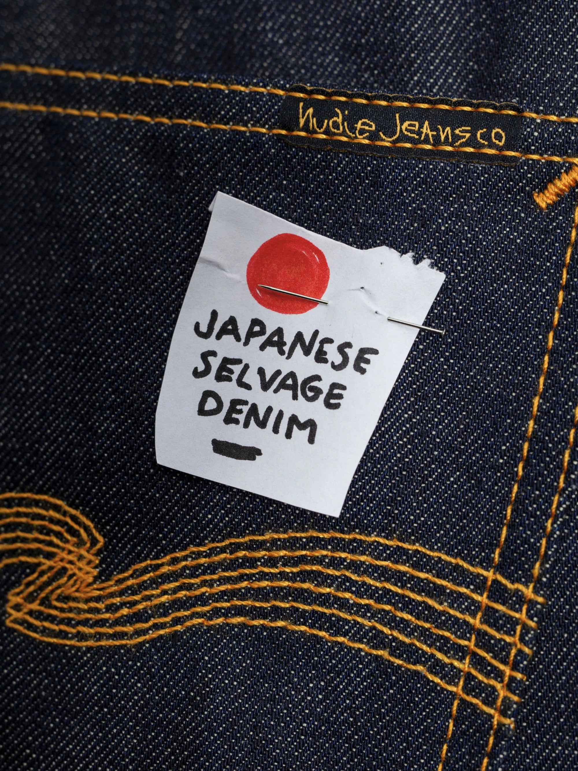 Rad Rufus, Dry Selvage-Bukser-Nudie Jeans-Motorious Copenhagen