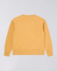 Raglan Sleeve Crew, Mustard-T-shirts-Edwin-Motorious Copenhagen