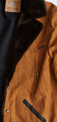 Ranch Jacket, Coated Cotton Canvas, Beige-Jakker-IndigoFera-Motorious Copenhagen