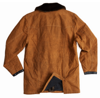 Ranch Jacket, Coated Cotton Canvas, Beige-Jakker-IndigoFera-Motorious Copenhagen