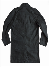 Raven Coat, Coated Cotton Twill, Dark Green-Jakker-IndigoFera-Motorious Copenhagen