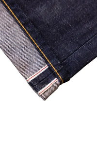 Raw Denim Jeans, Indigo Blue-Bukser-Dunville-Motorious Copenhagen