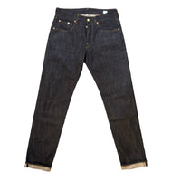 Raw Denim Jeans, Indigo Blue-Bukser-Dunville-Motorious Copenhagen