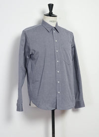 Raymond, Relaxed Classic Shirt, Navy-Skjorter-Hansen Garments-Motorious Copenhagen