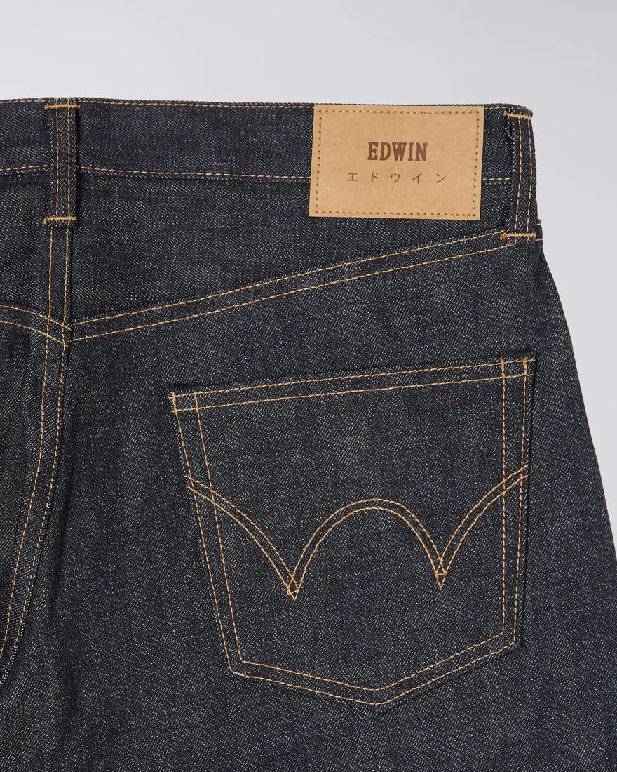 Regular Tapered Jeans, Blue, Unwashed-Bukser-Edwin-Motorious Copenhagen