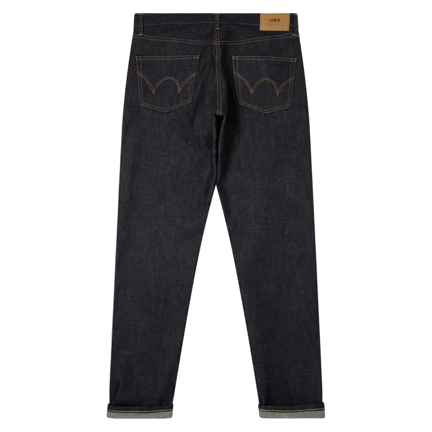 Regular Tapered Jeans, Blue, Unwashed-Bukser-Edwin-Motorious Copenhagen